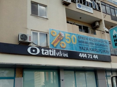 Folyo One Way Vision Branda Uygulamaları